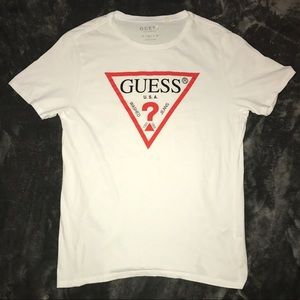 GUESS Men's Logo Tee Size Medium